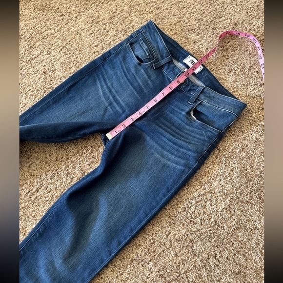 PAIGE Colette High-Rise Raw-Hem Crop Flare Jeans 
size 28 - Picture 12 of 12